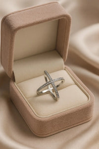 Divine Radiance — 925 Silver Cross Rings for Spiritual Elegance