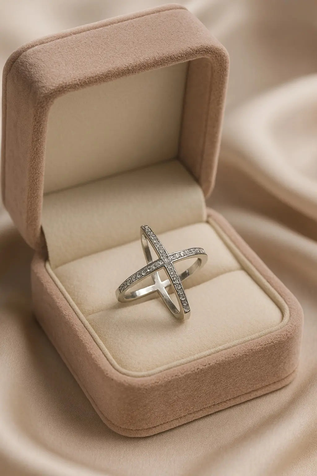 Divine Radiance — 925 Silver Cross Rings for Spiritual Elegance