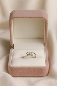 Shimmering Blossom — 925 Silver Floral Gemstone Rings for Elegant Radiance