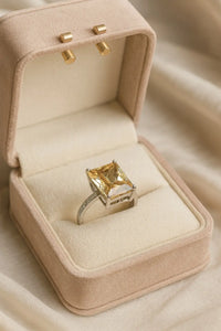 Golden Dawn Citrine — 925 Silver Rings for Radiant New Beginnings