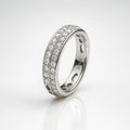 Eternal Brilliance — 925 Silver Diamond Rings for Unforgettable Moments