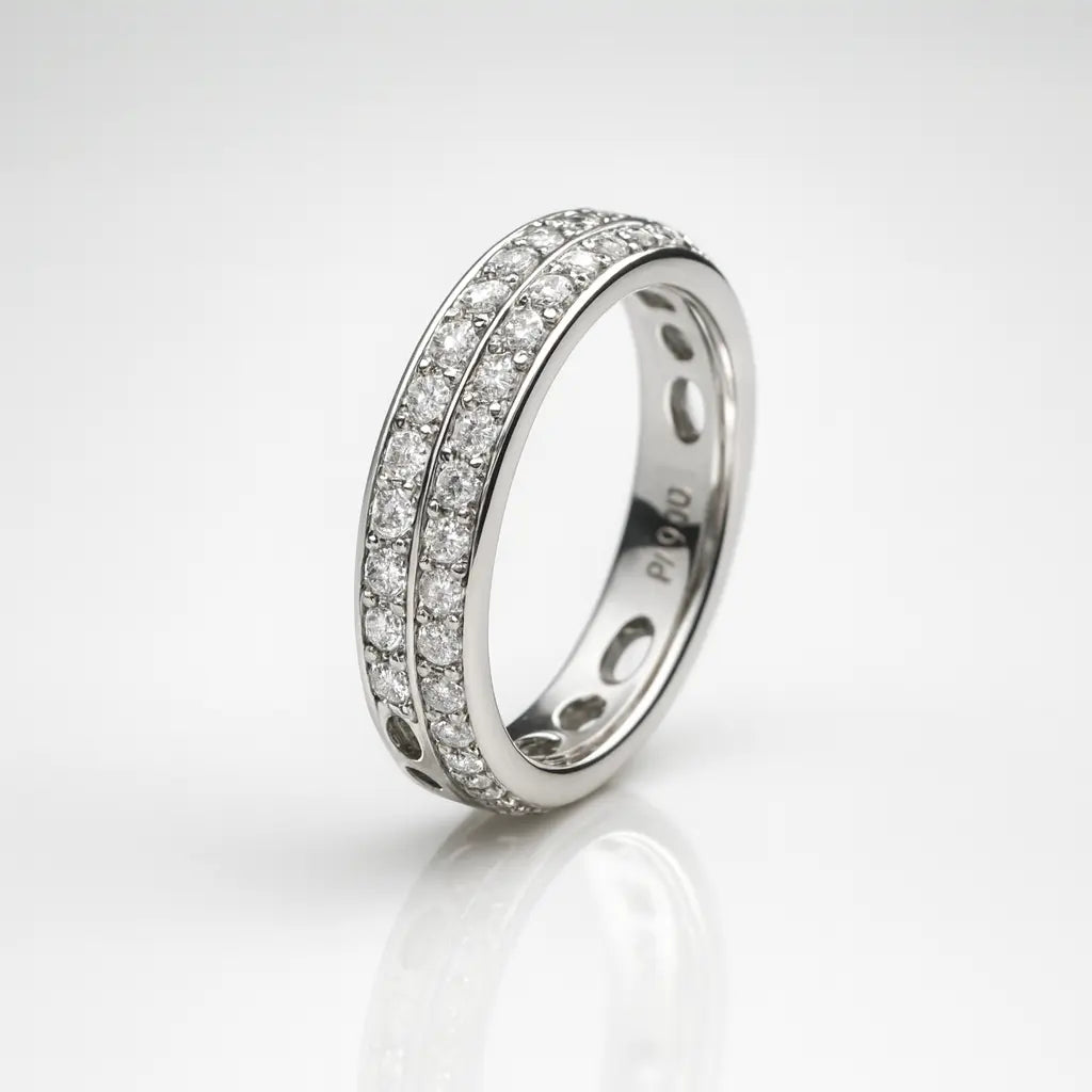 Eternal Brilliance — 925 Silver Diamond Rings for Unforgettable Moments