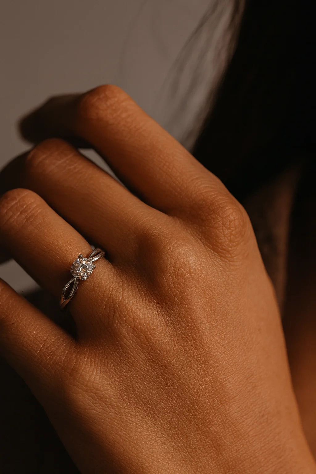 Moonlit Grace — 925 Silver Diamond Rings for Timeless Radiance