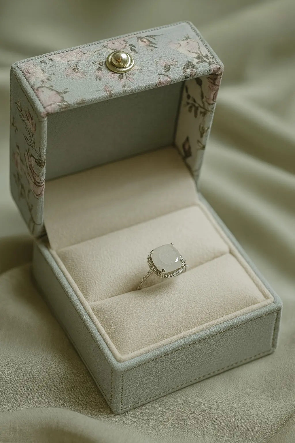 Moonlit Elegance — 925 Silver Enamel Rings for Timeless Sophistication