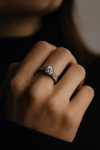 Pure Radiance — 925 Silver Diamond Rings for Unforgettable Beauty