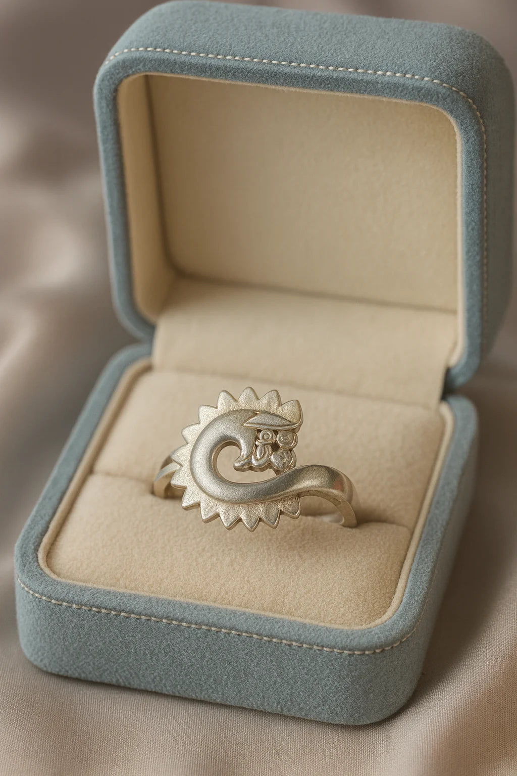 Oceanic Majesty — 925 Silver Oxidized Rings for Mystical Charm