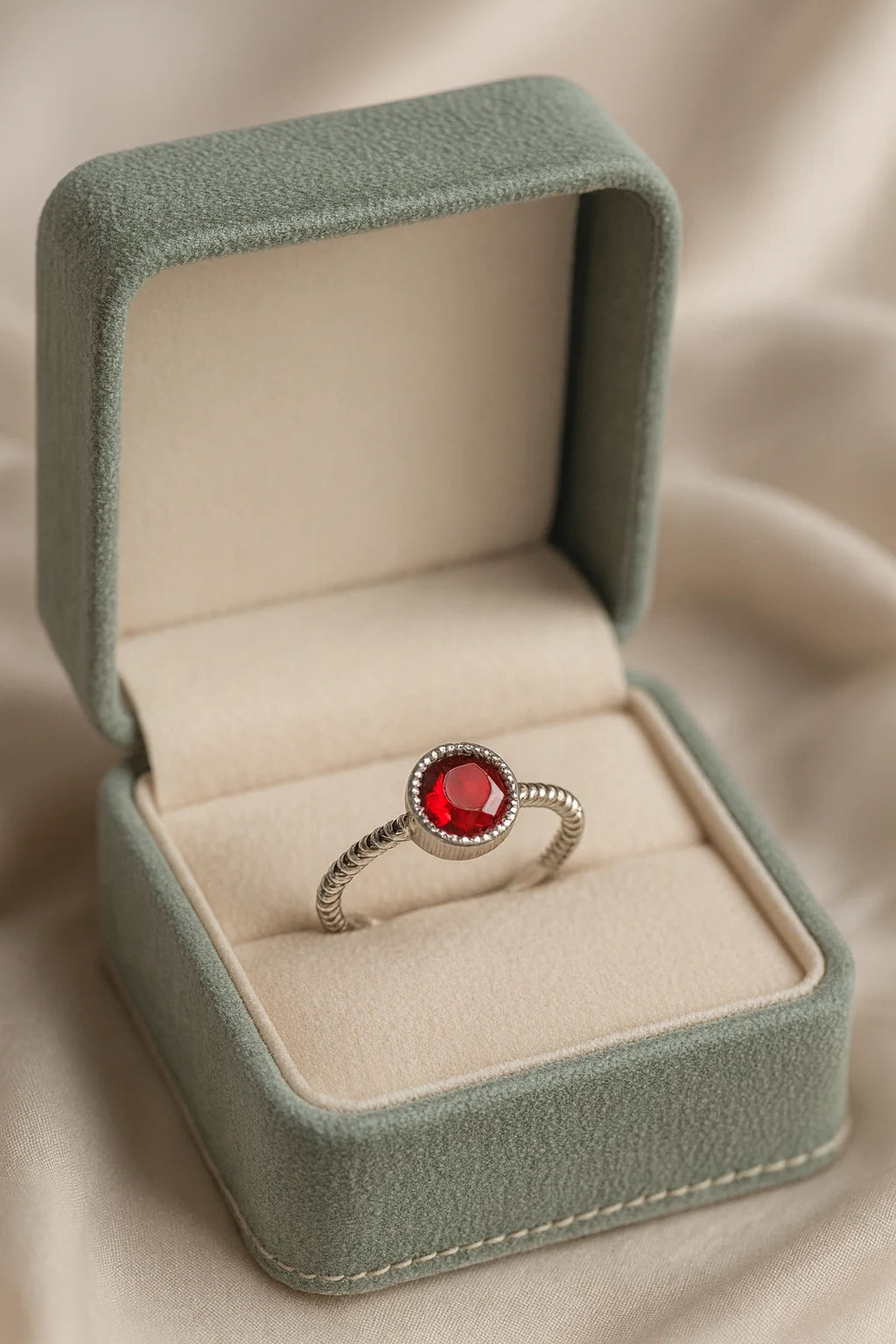 Crimson Symphony — 925 Silver Ruby Rings for Passionate Elegance