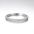 The Eternal Diamond Whisper — 925 Silver Rings for Unspoken Elegance
