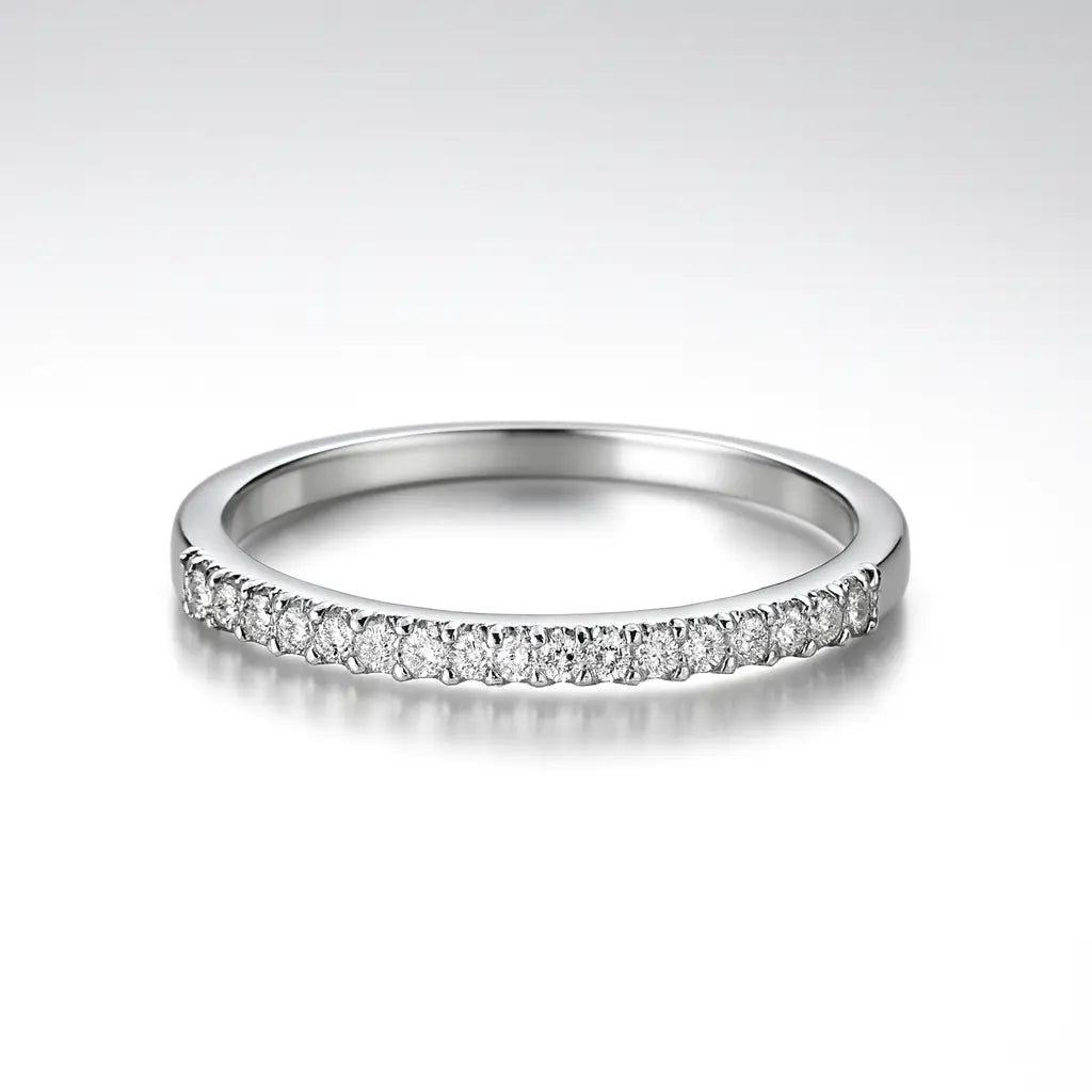 The Eternal Diamond Whisper — 925 Silver Rings for Unspoken Elegance