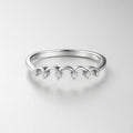 Whispering Elegance — 925 Silver Diamond Rings for Subtle Sophistication