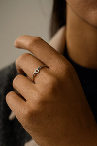 Aurora Halo Flight — 925 Silver Diamond Rings for Wishes That Learn to Fly