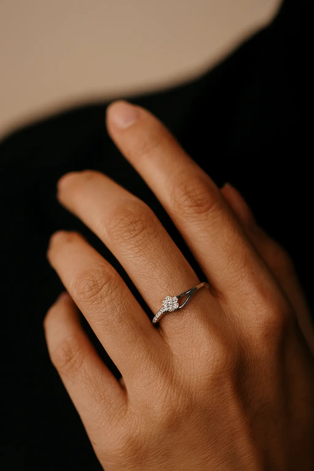 Enchanted Blossom — 925 Silver Floral Rings for Poetic Grace