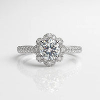 The Forever Bloom Rings — 925 Pure Silver with solitaire Sparkle for Everlasting Love