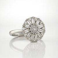 Sunburst Elegance — Breathtaking Silver Ritual Solé Rings for Radiant Occasions