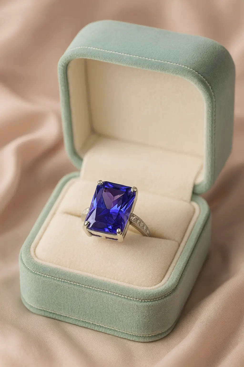 Majestic Sapphire Dream — 925 Silver Rings for Unforgettable Elegance