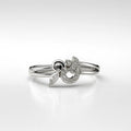 Whispering Elegance — 925 Silver Floral Rings for Timeless Charm