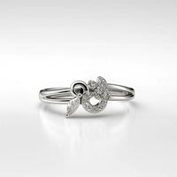 Whispering Elegance — 925 Silver Floral Rings for Timeless Charm