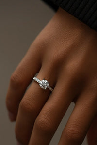 The Alluring Lumière — 925 Pure Solitaire Rings that Illuminate Elegance