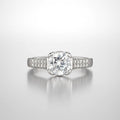 Pure Radiance — 925 Silver Diamond Rings for Unforgettable Beauty