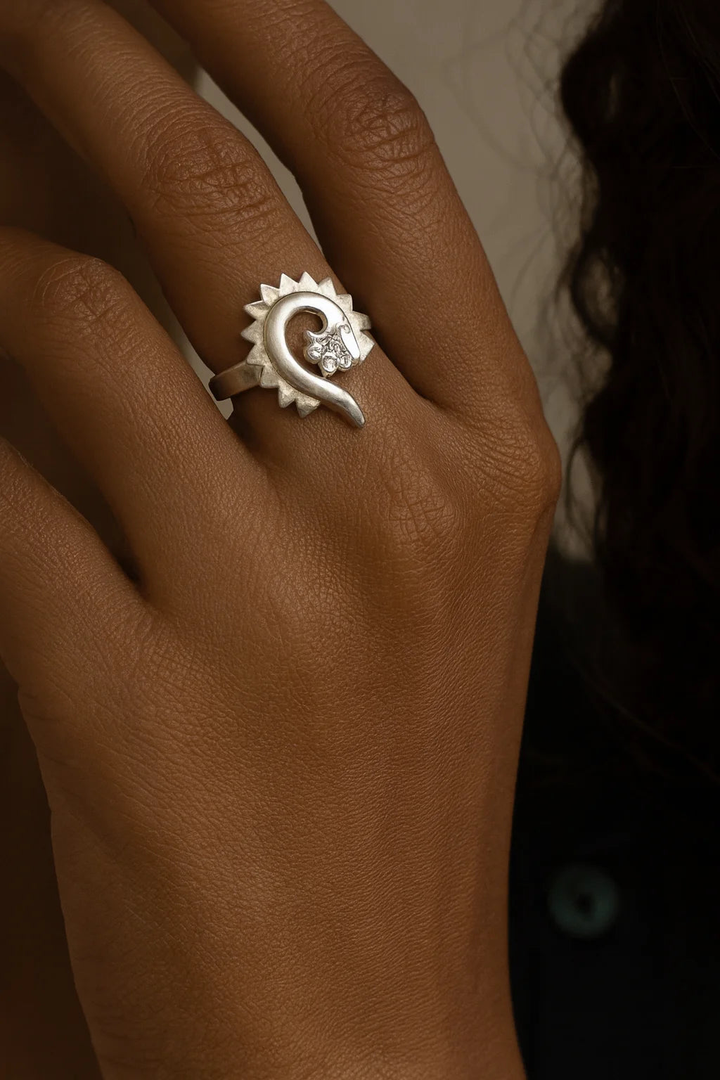 Oceanic Majesty — 925 Silver Oxidized Rings for Mystical Charm