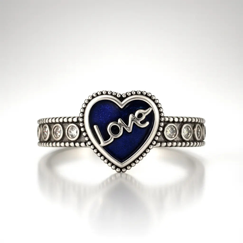 Eternal Love Heart — 925 Silver Rings for Unforgettable Moments