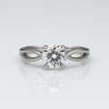 Moonlit Grace — 925 Silver Diamond Rings for Timeless Radiance
