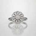 Aurora Crown Halo — 925 Silver Diamond Rings for Moments That Deserve a Sunrise