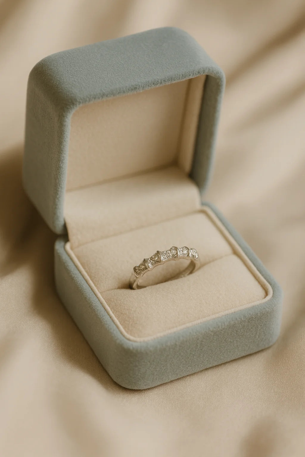 Moonlit Elegance — 925 Silver Diamond Rings for Radiant Nights