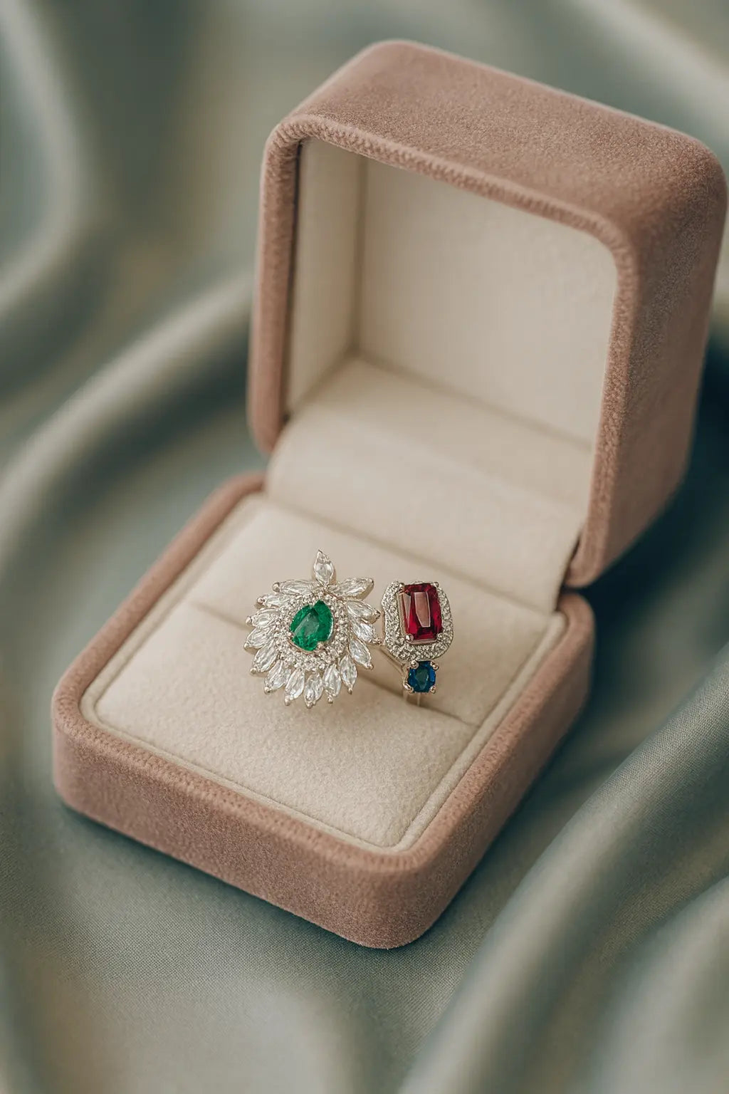 Emerald Majesty — 925 Silver Rings for Regal Elegance & Timeless Beauty