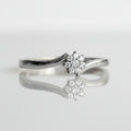 The Infinite Elegance — 925 Floral Diamond Rings Celebrating Endless Love