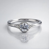 Eternal Radiance — 925 Silver Solitaire Rings for Timeless Love