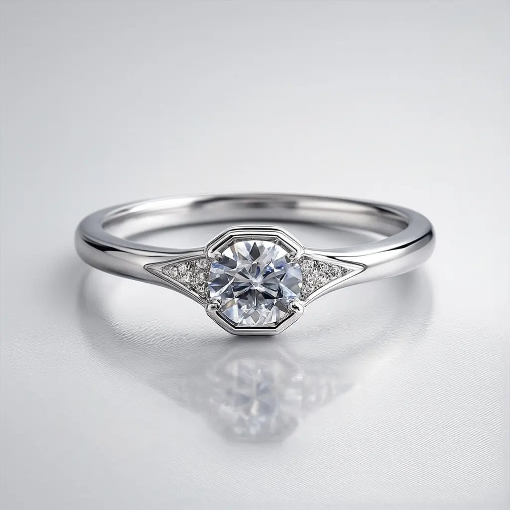 Eternal Radiance — 925 Silver Solitaire Rings for Timeless Love