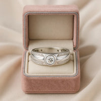 Eternal Radiance — 925 Silver Solitaire Rings for Timeless Love