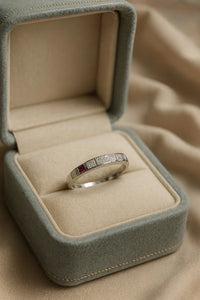 The Regal Ruby Glint — 925 Silver Rings for Timeless Sophistication