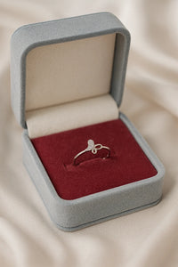 Infinite Heart Whisper — 925 Silver Diamond Infinity Heart Rings for Gentle Vows