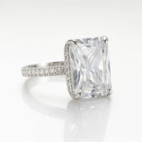 Radiant Vow Solitaire — 925 Silver Diamond Rings for Moments That Redefine Forever