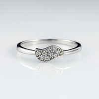 Whispering Elegance — 925 Silver Diamond Rings for Subtle Sophistication
