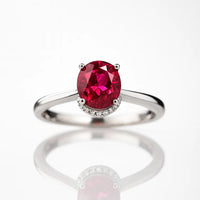 The Crimson Passion Ruby — 925 Silver Ruby Rings That Evoke Timeless Affection