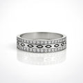 Eternal Elegance — 925 Oxidised Silver Rings for Timeless Sophistication