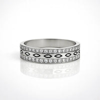 Eternal Elegance — 925 Oxidised Silver Rings for Timeless Sophistication