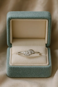 Whispering Elegance — 925 Silver Diamond Rings for Subtle Sophistication