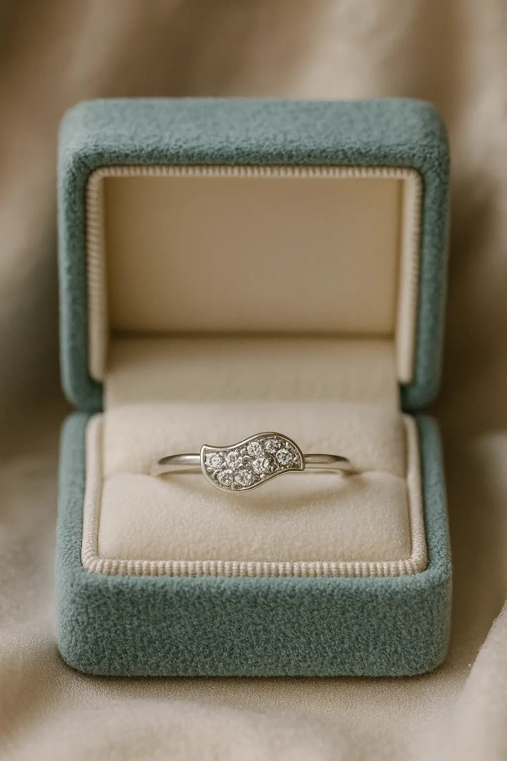 Whispering Elegance — 925 Silver Diamond Rings for Subtle Sophistication