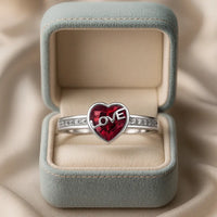 Heartfelt Passion — 925 Silver Ruby Rings for Unforgettable Love