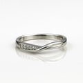 Whispering Elegance — 925 Silver Diamond Rings for Subtle Sophistication