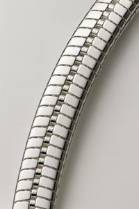 Sleek Serpent Silver Bracelet – The Minimalist Icon of Power & Precision