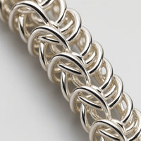 Imperial Weave Silver Premium Bracelet – The Royal Strength & Sophistication