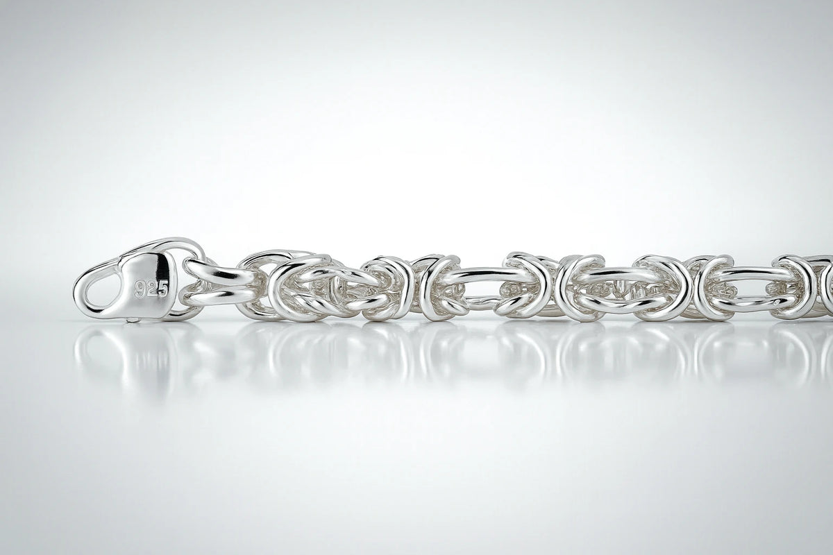 Handcrafted High Quality Silver Bracelet for Men – Premium Designer Style Bracelet