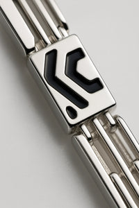 Premium 925 Silver Handcrafted Bracelet for Men – Modern Minimal Style