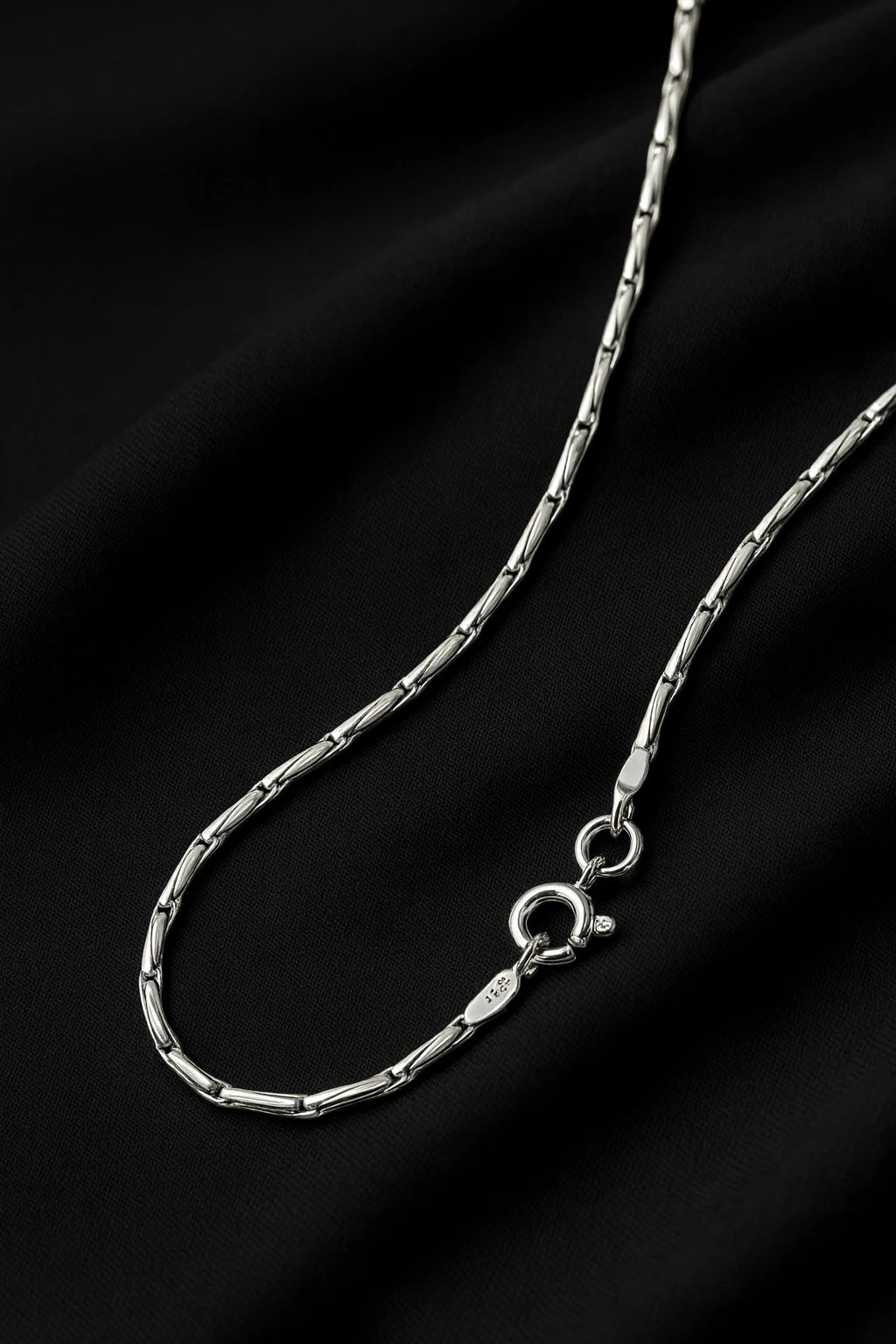 Premium Quality Silver Minimalist Ball Link Chain