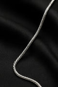 925 Sterling Silver Rope Chain for Men & Women | Hallmarked Twisted Silver Chain| Premium Chain by SK Jewellers
